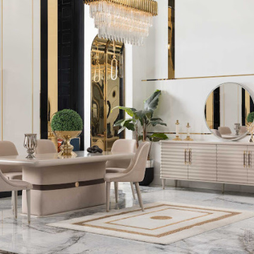 Eyfel Dining Set – Sophistication for Your Most Memorable Moments